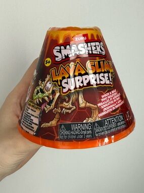 New ZURU Smashers Series 4 Volcano Lava Slime Surprise toy